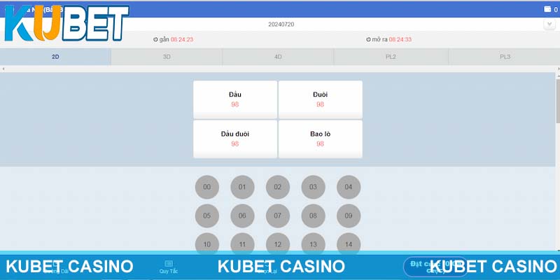 Cách tham gia lô đề tại Kubet đơn giản