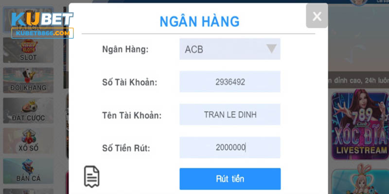 Thực hiện quy trình nhanh - gọn nhận ngay thưởng về STK cá nhân